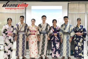 TTS Hoàng Long CMS tìm hiểu văn hóa Kimono Nhật Bản